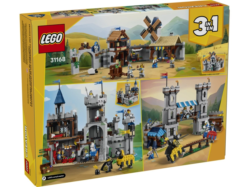 LEGO Creator - Středověký hrad a rytíři na koních