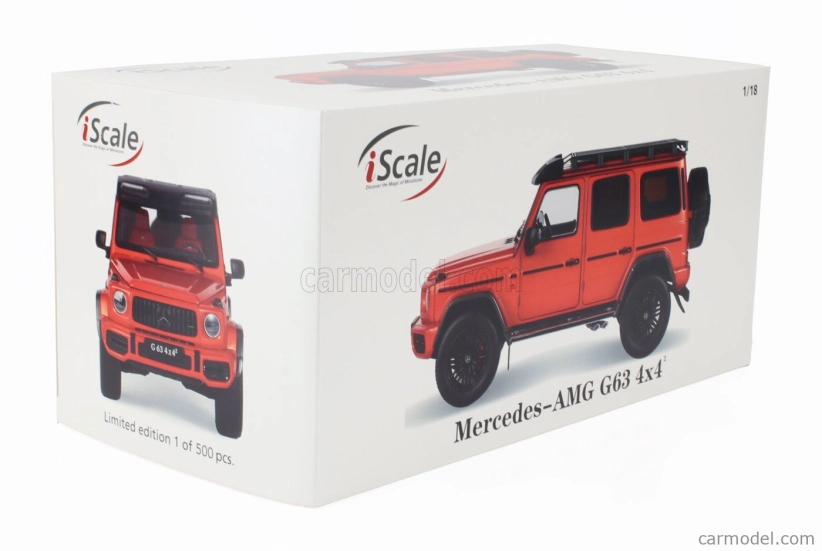 I-scale Mercedes benz G-class G63 Amg V8 Biturbo 4x4 (w463) 2022 1:18 Copper Met