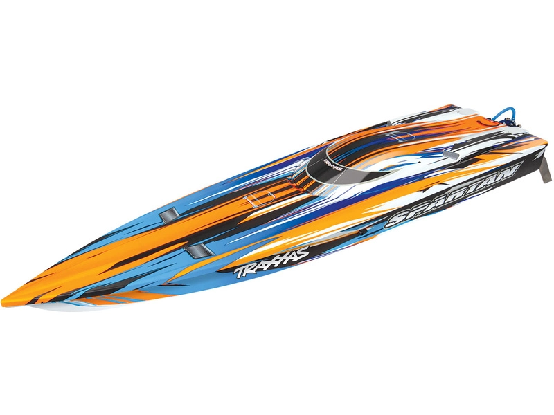 RC loď Traxxas Spartan TQi RTR, ružová