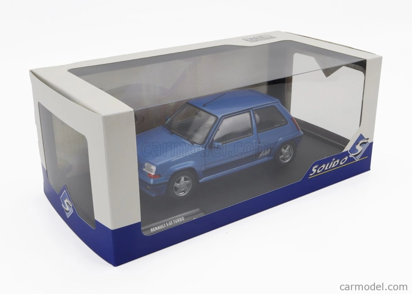 Solido Renault R5 Gt Turbo Mkii 1989 1:18 Blue