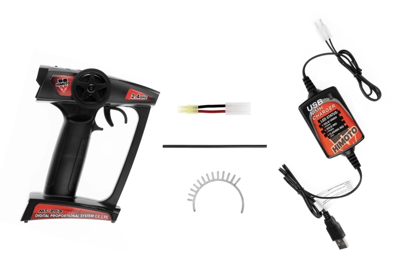 HiMOTO 1:18 Truggy CENTRO 2,4 GHz RTR súprava, modrá