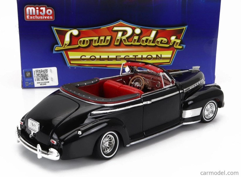 Welly Chevrolet Special De Luxe Cabriolet Open Low Rider 1941 1:24 Black