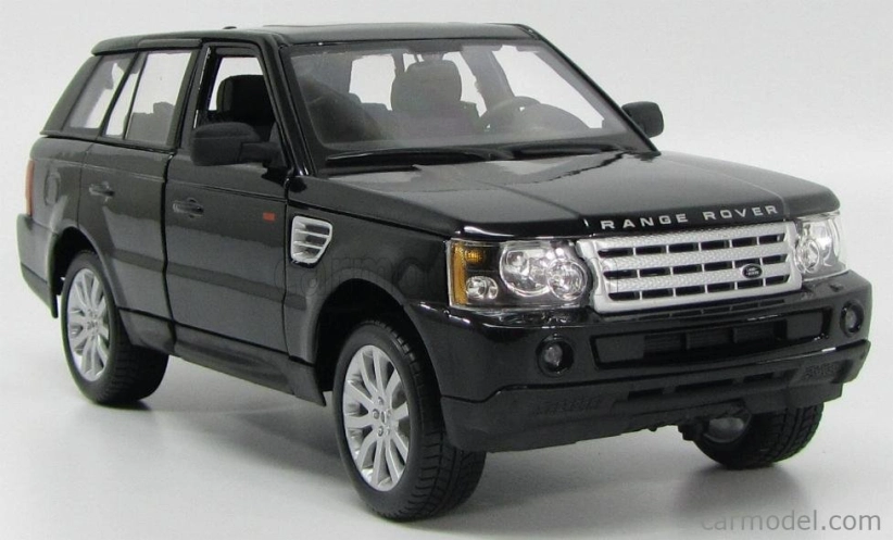Bburago Land rover Range Rover Sport 2006 1:18 Black