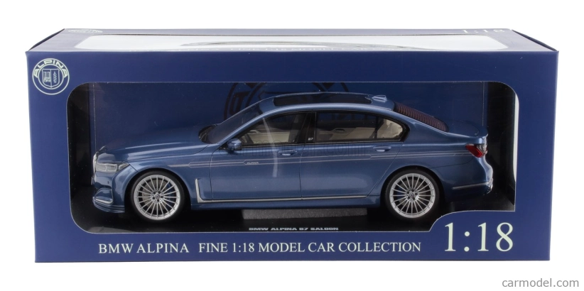 Gt-spirit BMW 7-series Alpina B7 Lci (g12) 2023 1:18 Blue Met