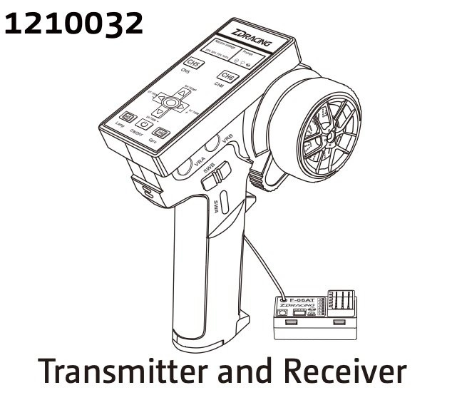 1210032 - Transmitter & Receiver Set with Gyro