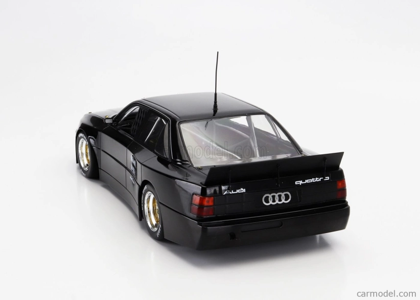 Werk83 Audi 200 Quattro Team Audi Sport N 0 Testovacie vozidlo Trans-am 1987 Hans Joachim Stuck - Walter Rohrl - Hurley Haywood 1:18 Matt Black