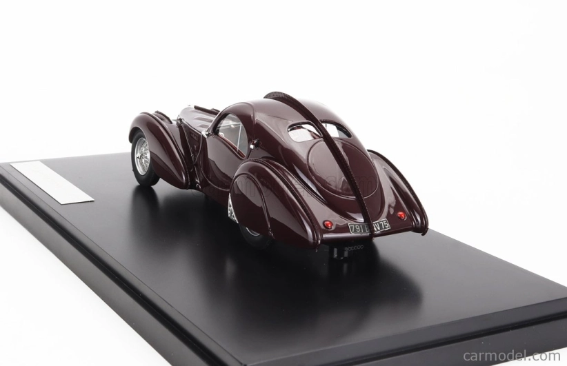 Matrix scale models Bugatti Type 57s Atlantic 1937 1:43 Brown