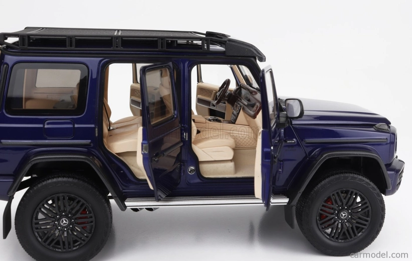 Nzg Mercedes benz G-class G63 4x4 Amg 2023 1:18 Mystic Blue