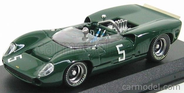 Najlepší model Lola T70 Spider N 5 Mosport 1965 H.dibley 1:43 Zelená