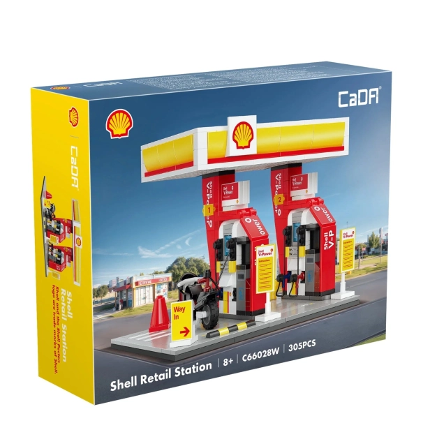 Stavebnice Čerpací stanice Shell | RCprofi.cz