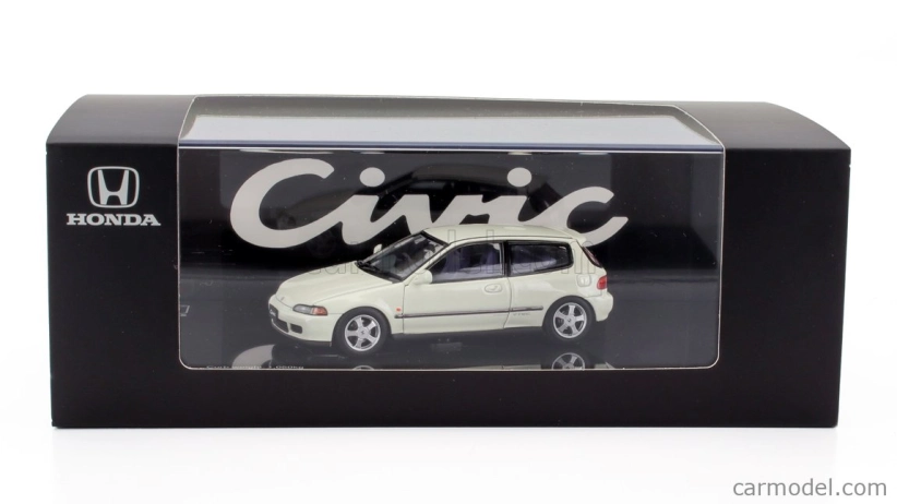 Lcd-model Honda Civic Sir Ii Eg6 Vtec 1993 1:43 Bílá
