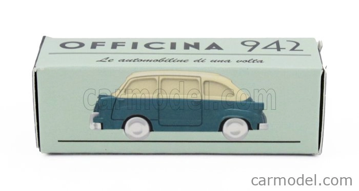 Officina-942 Fiat 600 Multipla Speciale Carrozzeria Frua 1956 1:76 Zelená Béžová