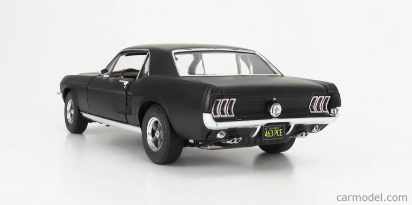 Greenlight Ford usa Mustang Coupe 1967 - Adonis Creed's 1:18 Matt Black