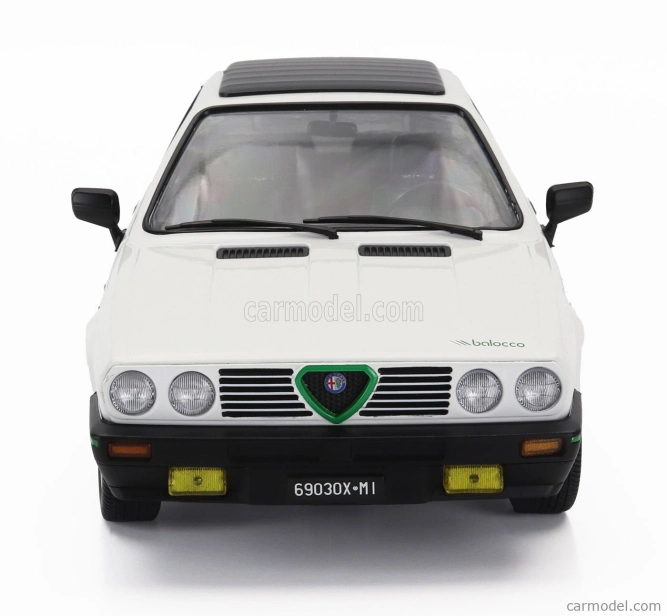 Mitica-diecast Alfa romeo Alfa Romeo Sprint 1.5 Quadrifoglio Verde Balocco 1984 1:18 Bianco Capodimonte - Bílá