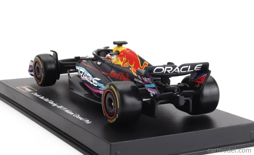 Bburago Red bull F1 Rb19 Team Oracle Red Bull Racing N 1 1:43, tmavomodrá