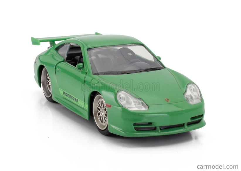 Jada Porsche 911 996 Gt3 Coupe 1999 1:32 Zelená
