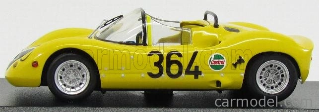Najlepší model Fiat Abarth 1000sp Spider N 364 Rovereto-asiago 1971 M.baldo 1:43 Yellow