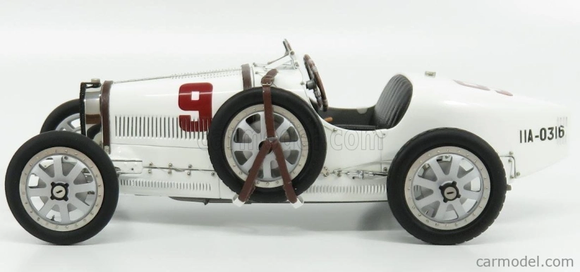 Cmc Bugatti T35 N 9 Nation Coulor Project Nemecko 1924 1:18 Biela