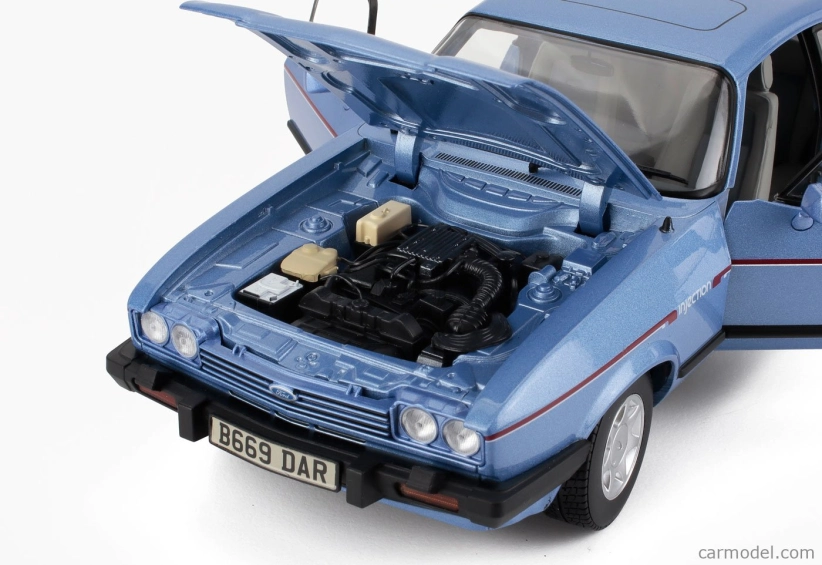 Norev Ford england Capri Mkiii 2.8 Injection Rhd 1984 1:18 Light Blue Met