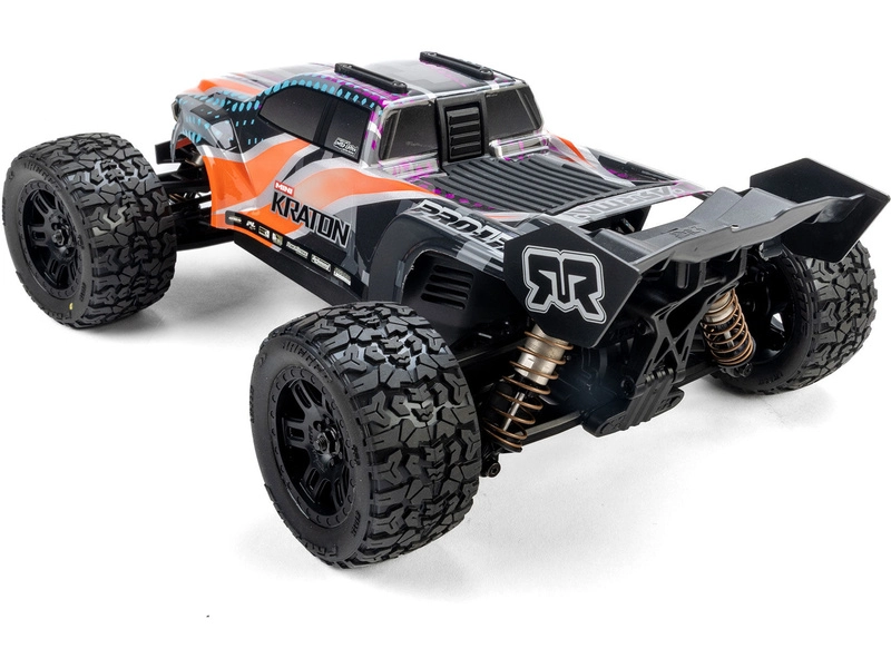 Pro-Line koleso 1:16 s pneu Jaeger, disk Split Six čierny 12mm (2): Arrma Mini Kraton
