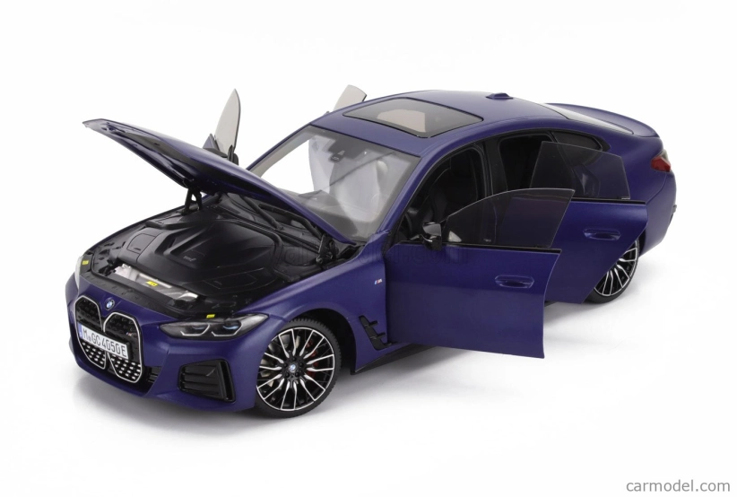 Minichamps BMW radu 4 I4 M50 (g26) 2022 1:18 Matt Blue