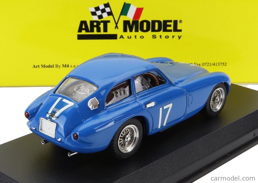 Art-model Ferrari 195sc N 17 Sebring 1950 L.chinetti - A.momo 1:43 Blue