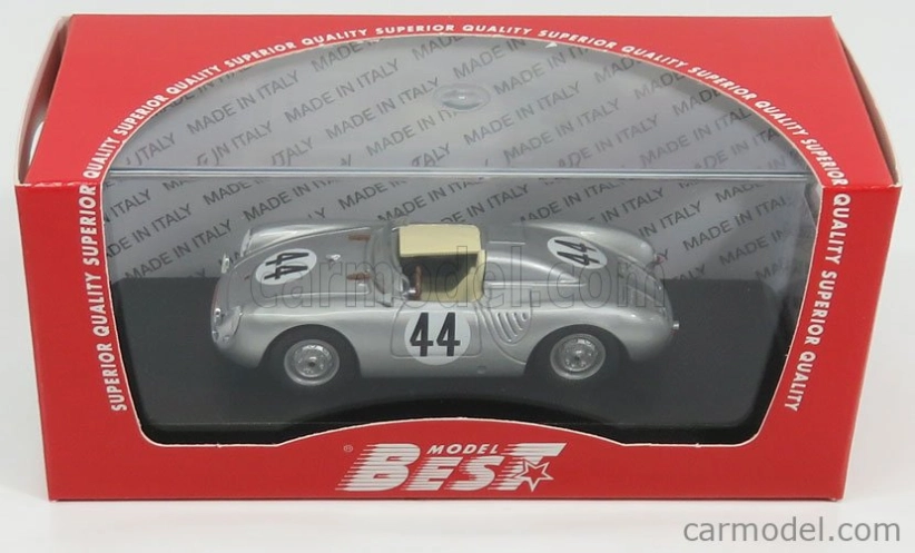 Najlepší model Porsche 550rs Spider N 44 12h Sebring 1957 Bunker - Wallace 1:43 Silver