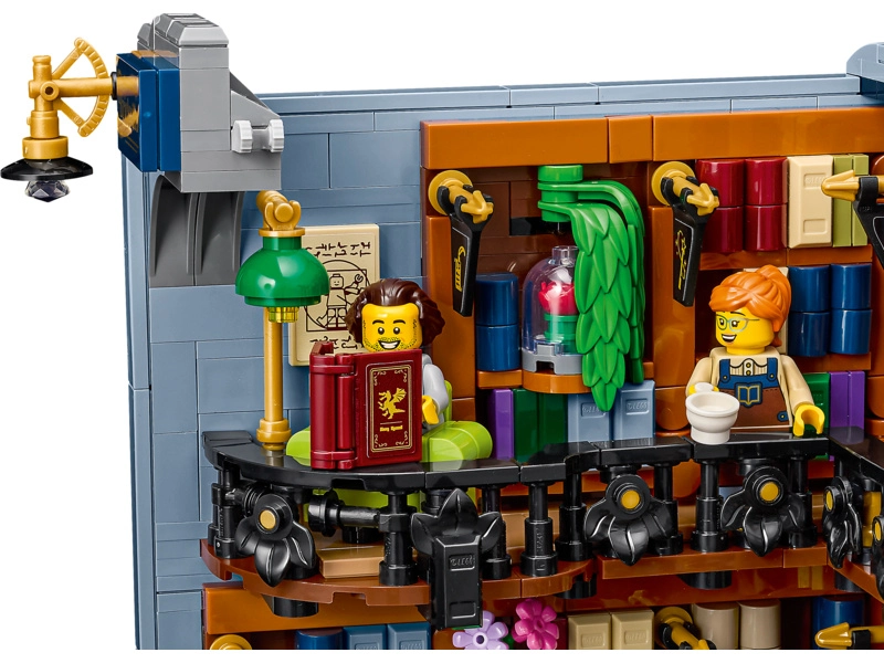 LEGO Icons - Knižní zarážka: Knihkupectví