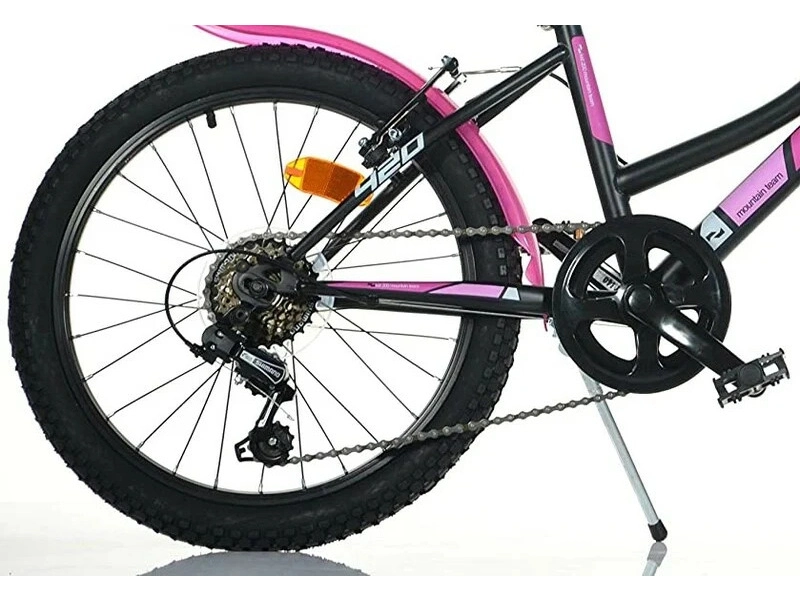 DINO Bikes - Detský bicykel 20" Aurelia black/pink