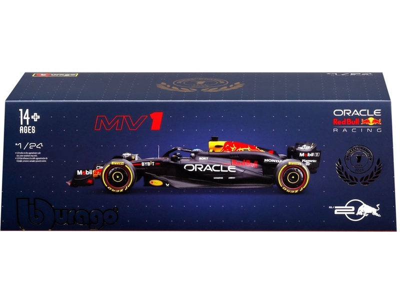 Bburago Oracle Red Bull Racing RB20 (2024) 1:24 #1 Verstappen (hardcase)
