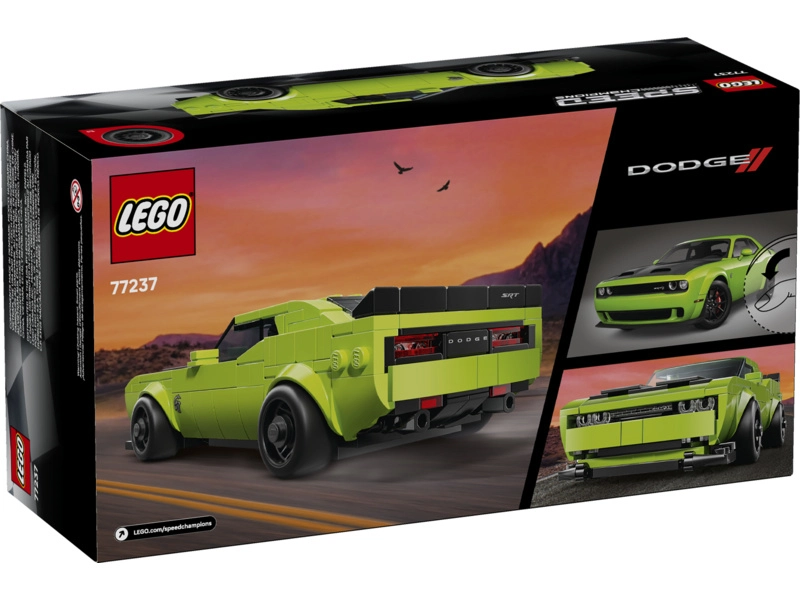 LEGO Speed Champions - Sportovní auto Dodge Challenger SRT Hellcat