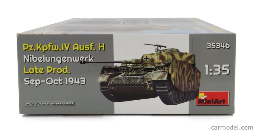 Miniart Tank P.kpfw.iv Ausf. H Military Nibelungenwerk 1943 1:35 /