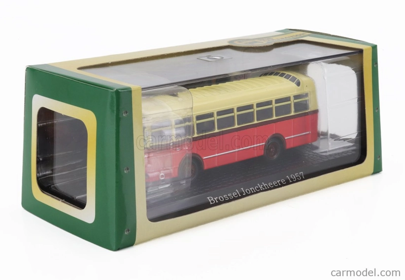 Edicola Brossel Jonckheere Autobus 1957 - Damage Display Box 1:72 Oranžový Krém