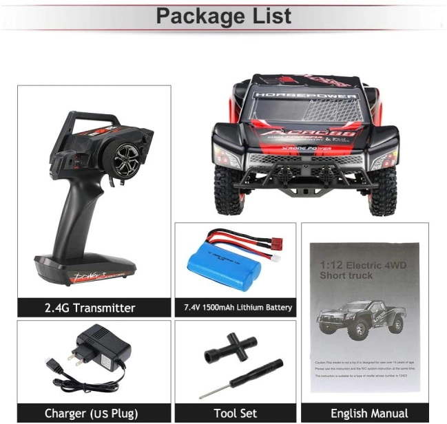 RC auto Short course Across