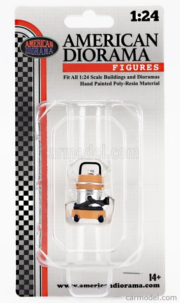 American diorama Accessories Aspirapolvere - Vacuum 1:24 Žlutá