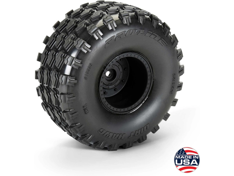 Pro-Line bike 1:10 s pneumatikami Dirt Hawg 2.0 2.6", čierny disk Zásoby (2): Arrma Quake, Gorgon
