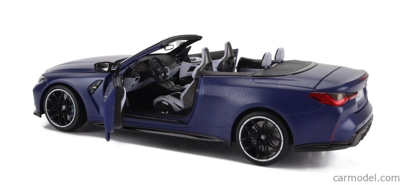 Minichamps BMW radu 4 M4 (g83) Cabriolet 2020 1:18 Matt Blue