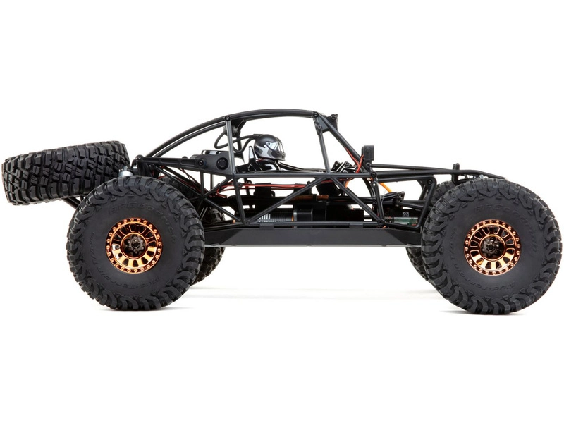 RC auto Losi Lasernut U4 1:10 4WD Smart RTR, modrá