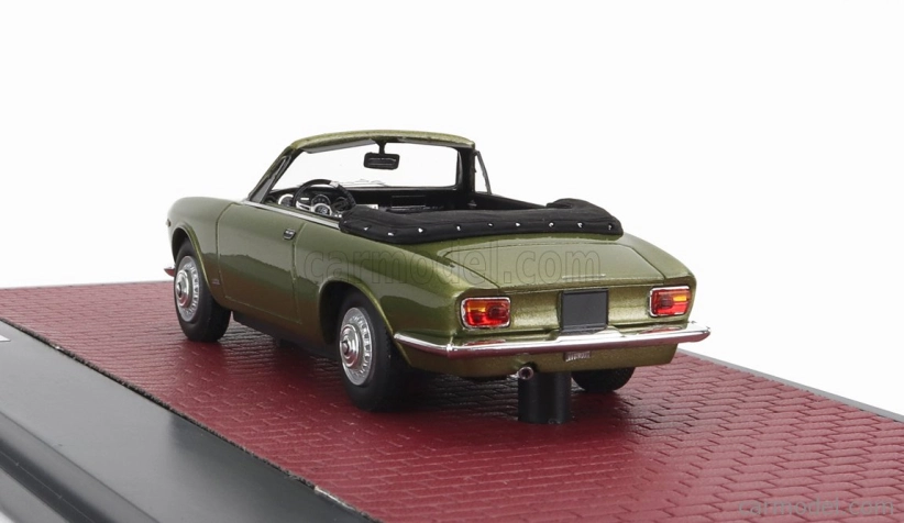 Matrix modely v mierke Alfa romeo Giulia Gtc Cabriolet Open 1964 1:43 Green Met
