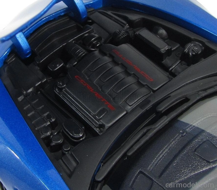 Maisto Chevrolet Corvette Z51 Coupe Stingray 2014 1:18 Blue Met