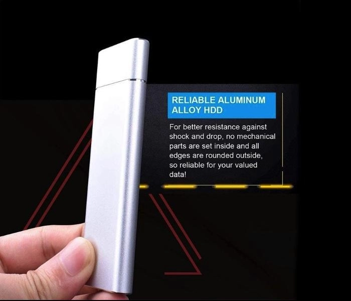 14TB MINI pevný disk SSD z hliníkovej zliatiny Farba: čierna
