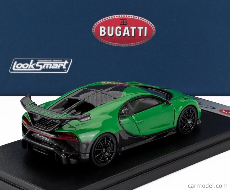 Looksmart Bugatti Chiron Pur Sport N 16 2020 1:43 Viper Green Black