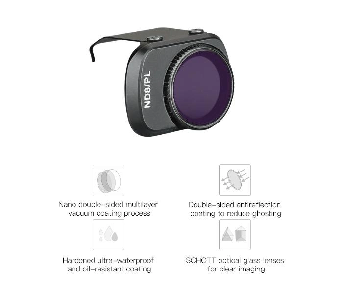 MAVIC MINI – Adjustable Filter Set (4 pack)