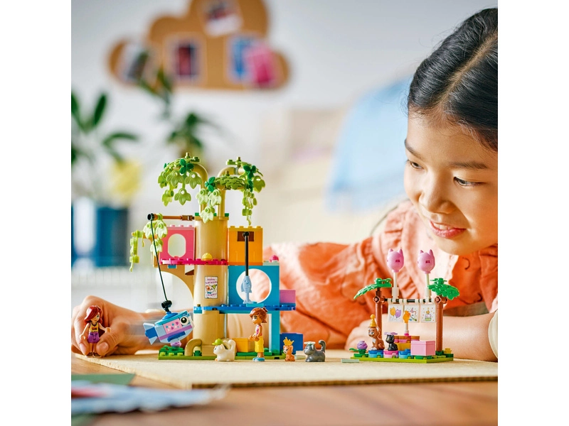 LEGO Friends - Mačacia narodeninová párty a domček na strome
