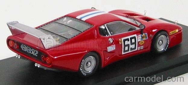 Najlepší model Ferrari 512bb Lm N 69 Daytona 1980 Dievdonn - Henn 1:43 Red