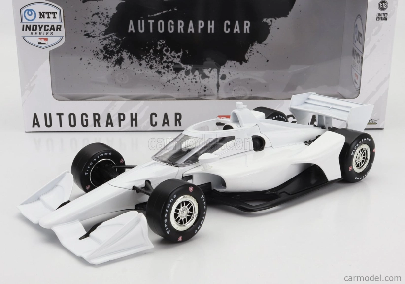 Greenlight Chevrolet N 0 Indianapolis Indy 500 Indycar Series Autograph Car Version 2022 1:18 White