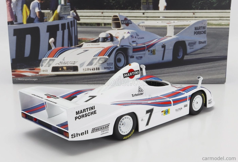 Werk83 Porsche 936/77 2.1l F6 Turbo Team Martini Racing N 7 3rd 24h Le Mans 1978 H.haywood - P.gregg - R.joest 1:18 Bílá Červená Světle Modrá