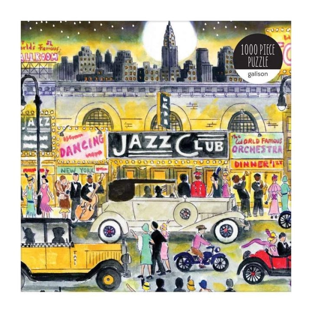 Galison Puzzle Jazz Club 1000 dielikov