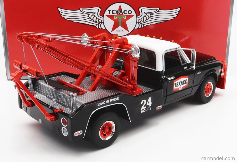 Greenlight Chevrolet C-30 Pick-up Texaco Odtahový vůz 1970 1:18, černá
