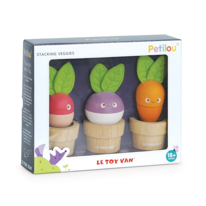 Le Toy Van Květináčky se zeleninou  - poškozený obal